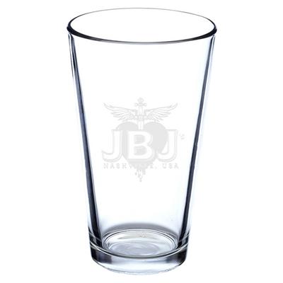 JBJ's Laser Engraved Pint Glass