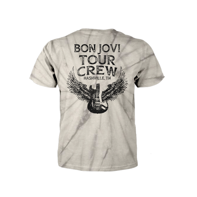JBJ's Bon Jovi Tour Crew Tie Dye Tee