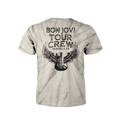 JBJ's Bon Jovi Tour Crew Tie Dye Tee
