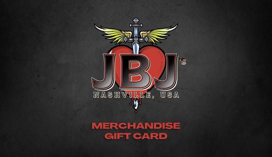 JBJ's Nashville Merchandise Gift Card