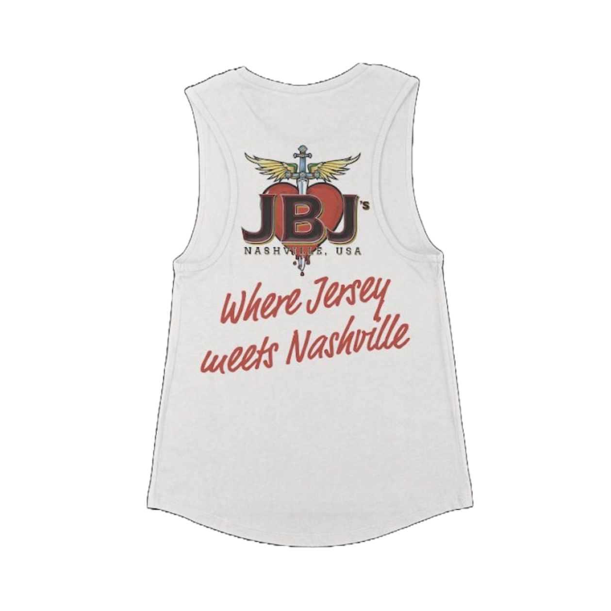 JBJ's "Where Jersey Meets Nashville" Women's Tank