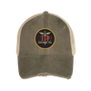 JBJ's Distressed Trucker Hat - Olive
